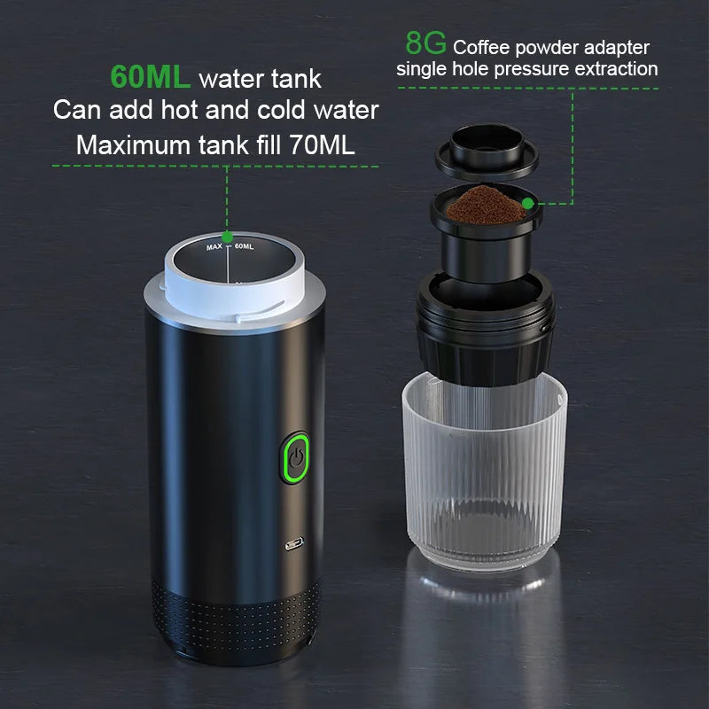 Macchinetta del Caffè Elettrica Portatile